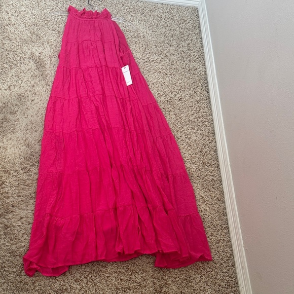 Aura Dresses & Skirts - Aura Vibrant Pink A-Line Skirt